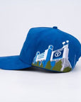 WoodnGrail BYU Stadium Hat Royal Suede