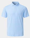 Elevation Polo Blue Houndstooth