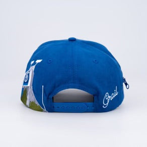 WoodnGrail BYU Stadium Hat Royal Suede