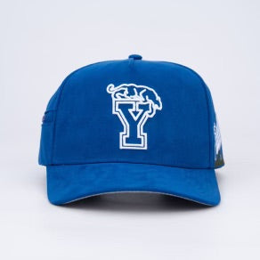 WoodnGrail BYU Stadium Hat Royal Suede