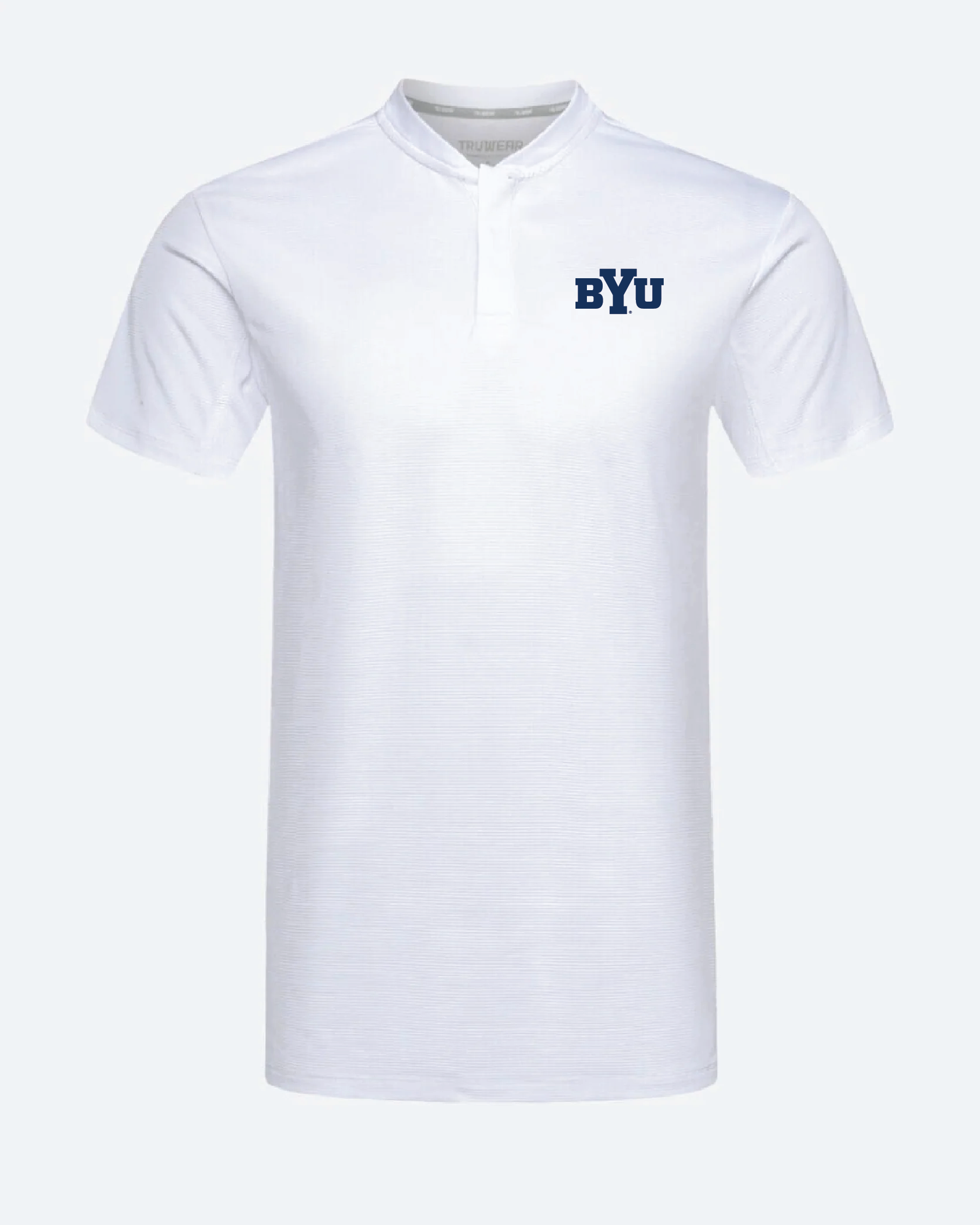 BYU Pinnacle 2.0 White Polo