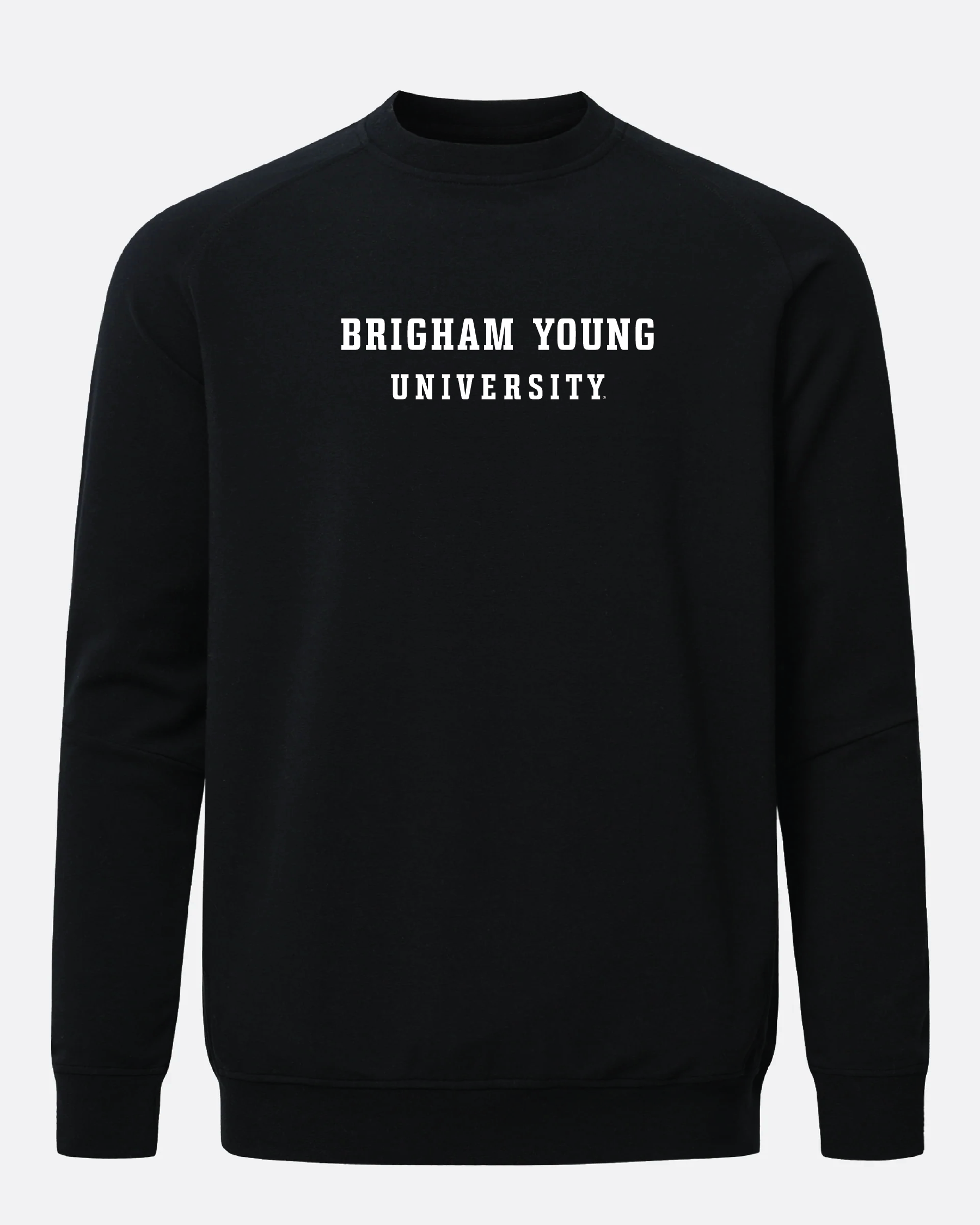 BYU Meridian Black Crewneck