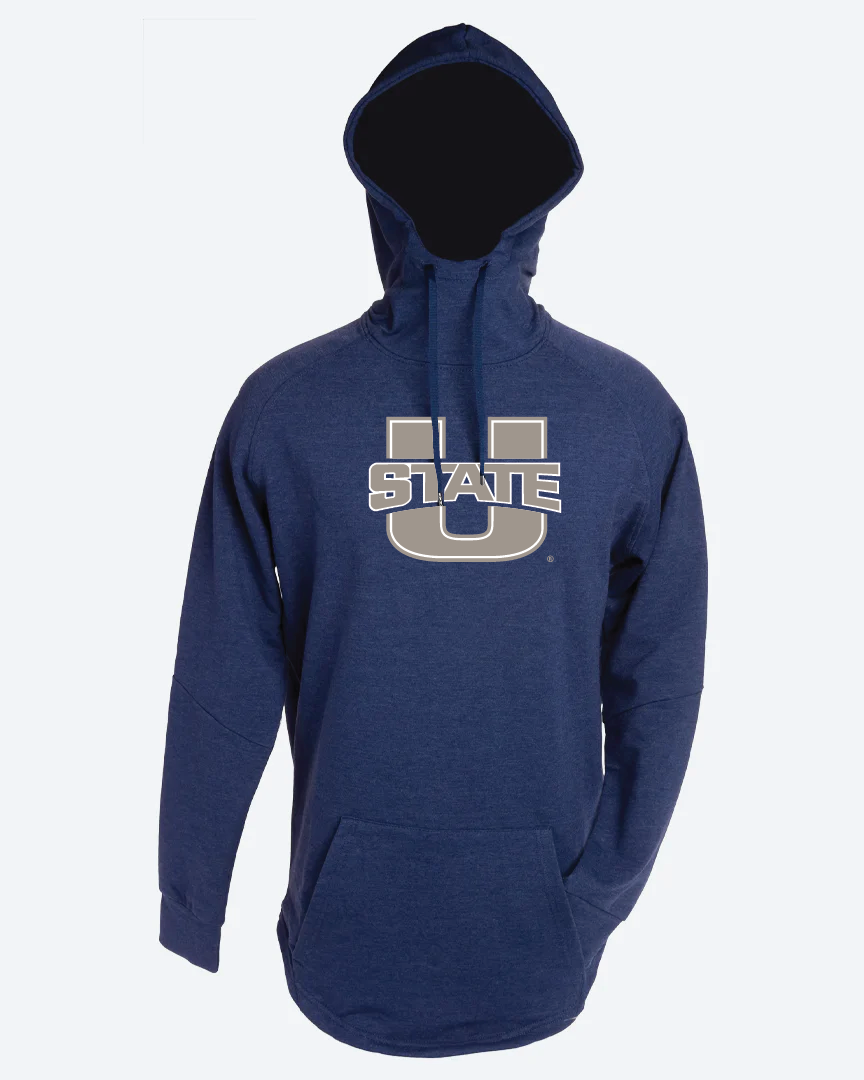 USU Scuba Heather Navy Hoodie