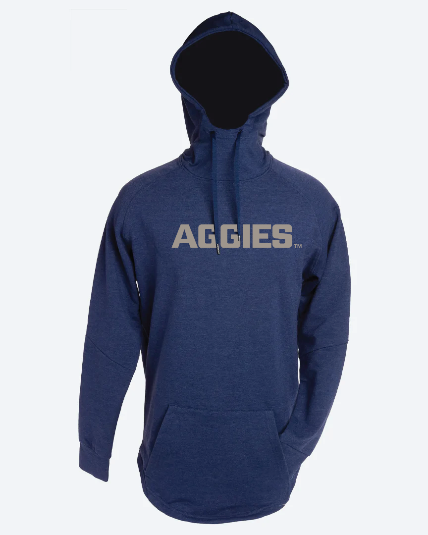 USU Scuba Heather Navy Hoodie