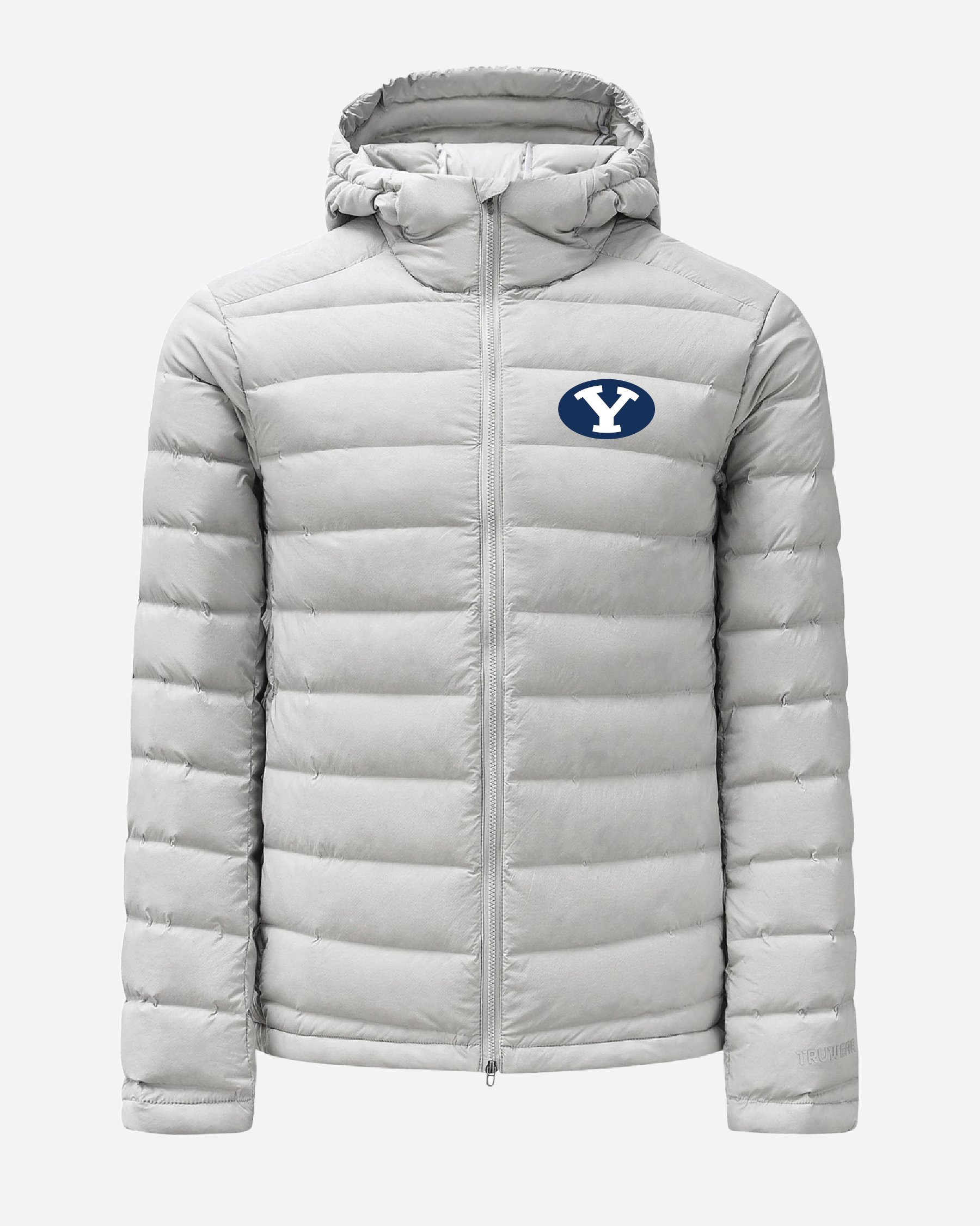 BYU Quest Down Jacket Light Grey