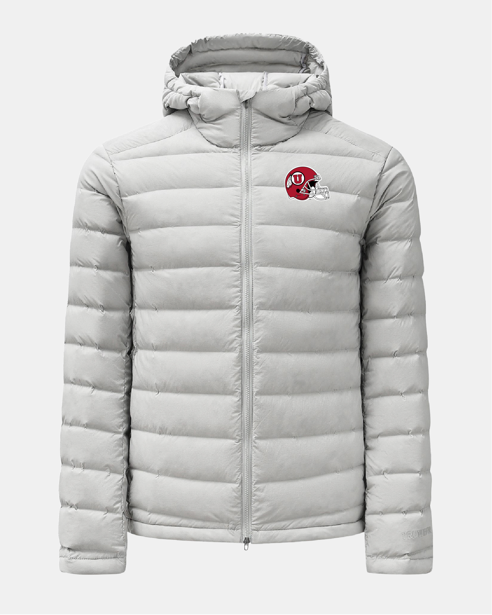 UofU Quest Down Jacket Light Grey