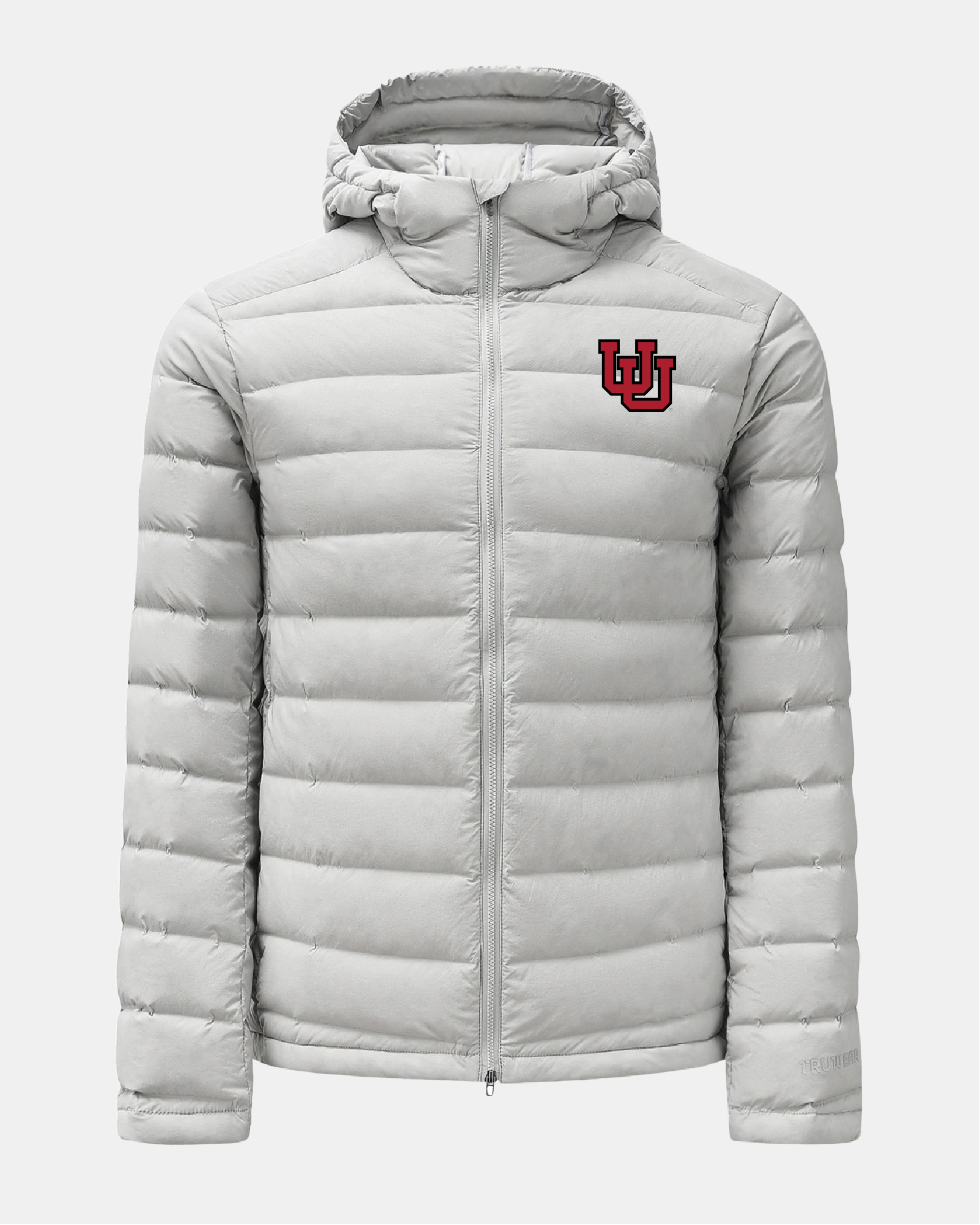 UofU Quest Down Jacket Light Grey