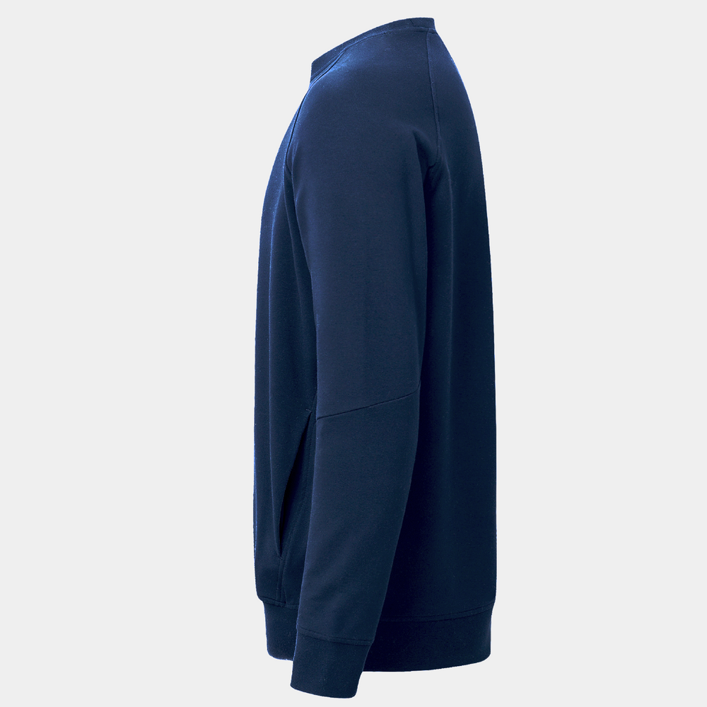 Meridian Heather Navy Crewneck