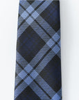 Immortal Powder Blue & Navy Plaid Tie