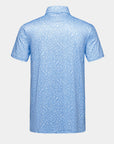 Elevation Palm Polo Aegean Blue