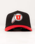 UofU Fade Hat Black Red