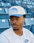 BYU Fade Hat Cream OG BYU Cougar