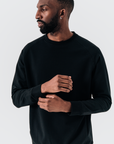 Meridian Black Crewneck