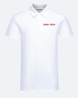 UTECH Crest 2.0 White Polo