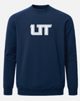 UTECH Meridian Heather Navy Crewneck