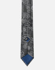 Immortal Paisley Tie Black