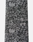 Immortal Floral Tie Black