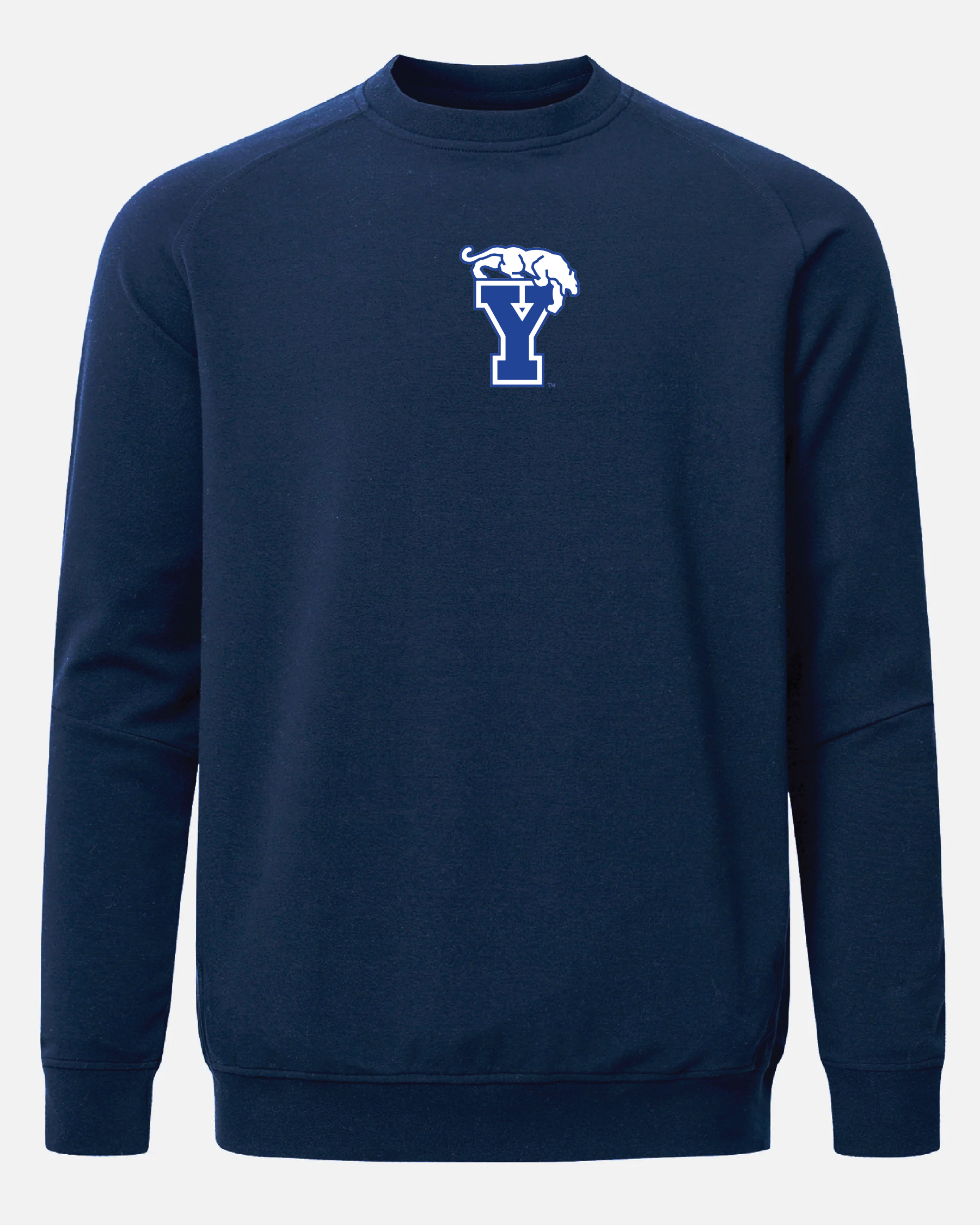 BYU Meridian Heather Navy Crewneck