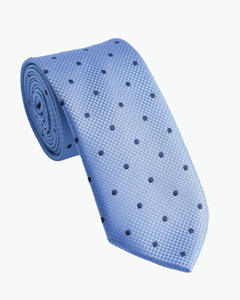 Immortal Powder Blue Polka-dot Tie