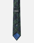 Immortal Green & Navy Plaid Tie