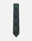 Immortal Green & Navy Plaid Tie