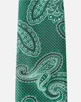 Immortal Paisley Tie Green