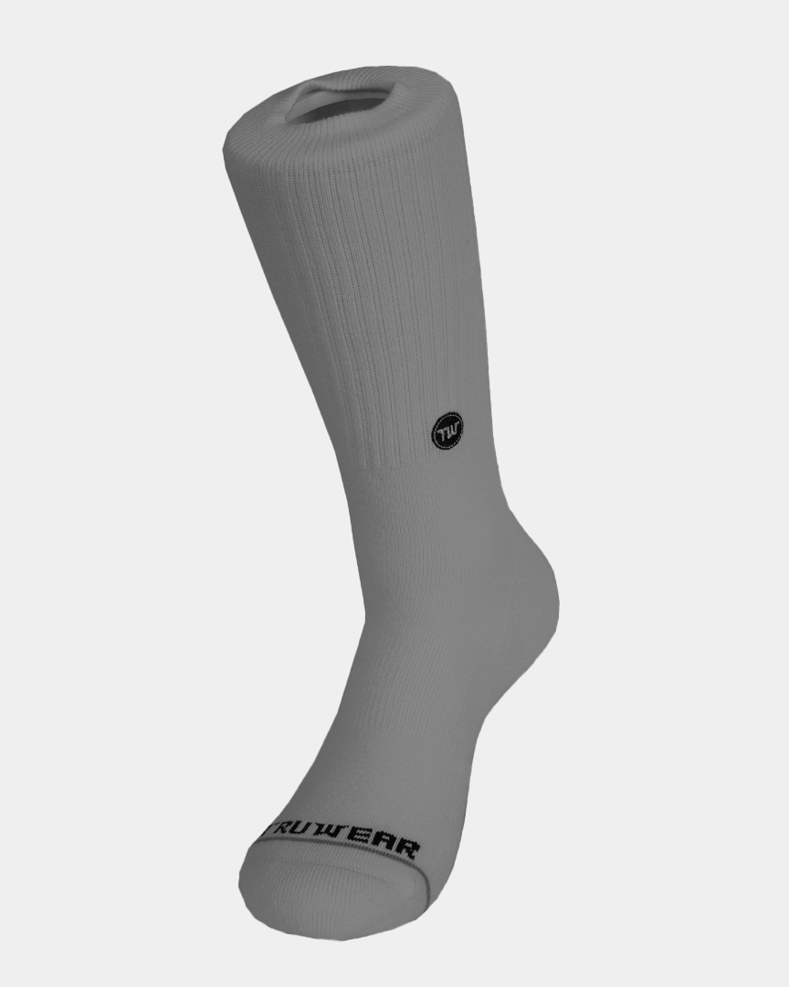 Paramount Heather Grey Dress Socks