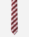 Immortal Checkered Tie Red/Maroon