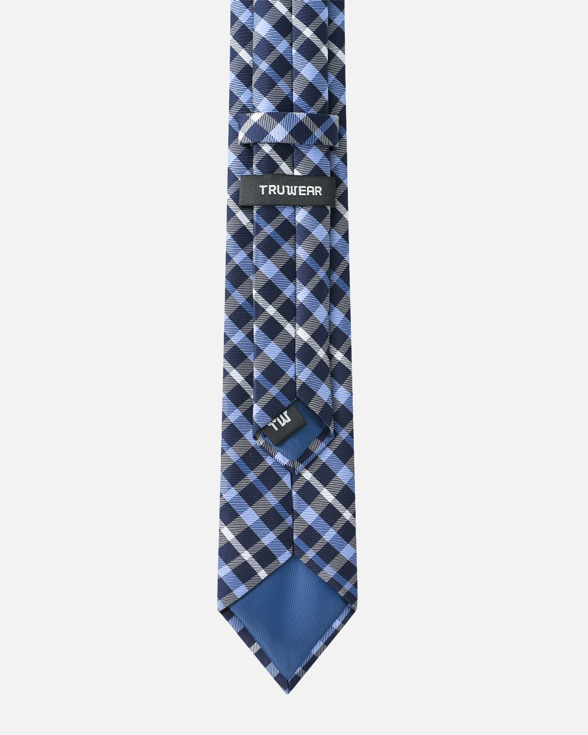 Immortal Powder Blue &amp; Navy Stripe Tie
