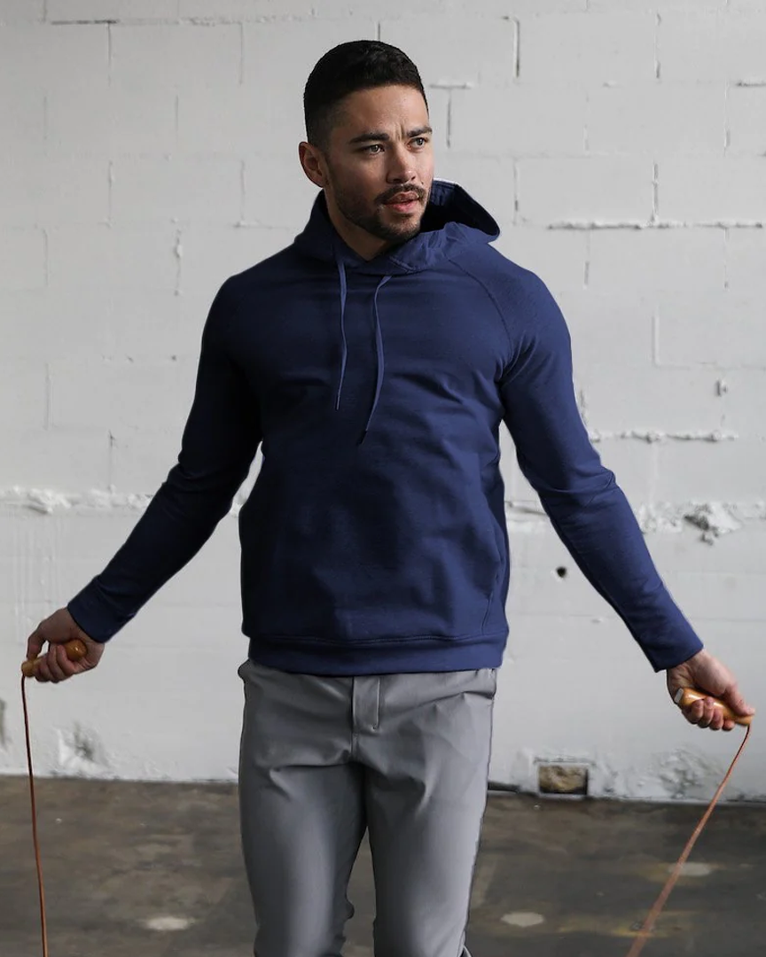 Singular Navy Blue Hoodie