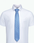 Immortal Powder Blue Polka-dot Tie