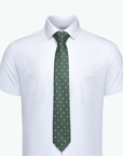 Immortal Green Polka Dot Tie