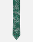 Immortal Paisley Tie Green